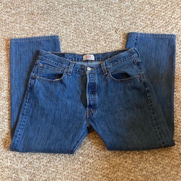 501 Levi Jeans, button fly, W34, L30 - Picture 12 of 14